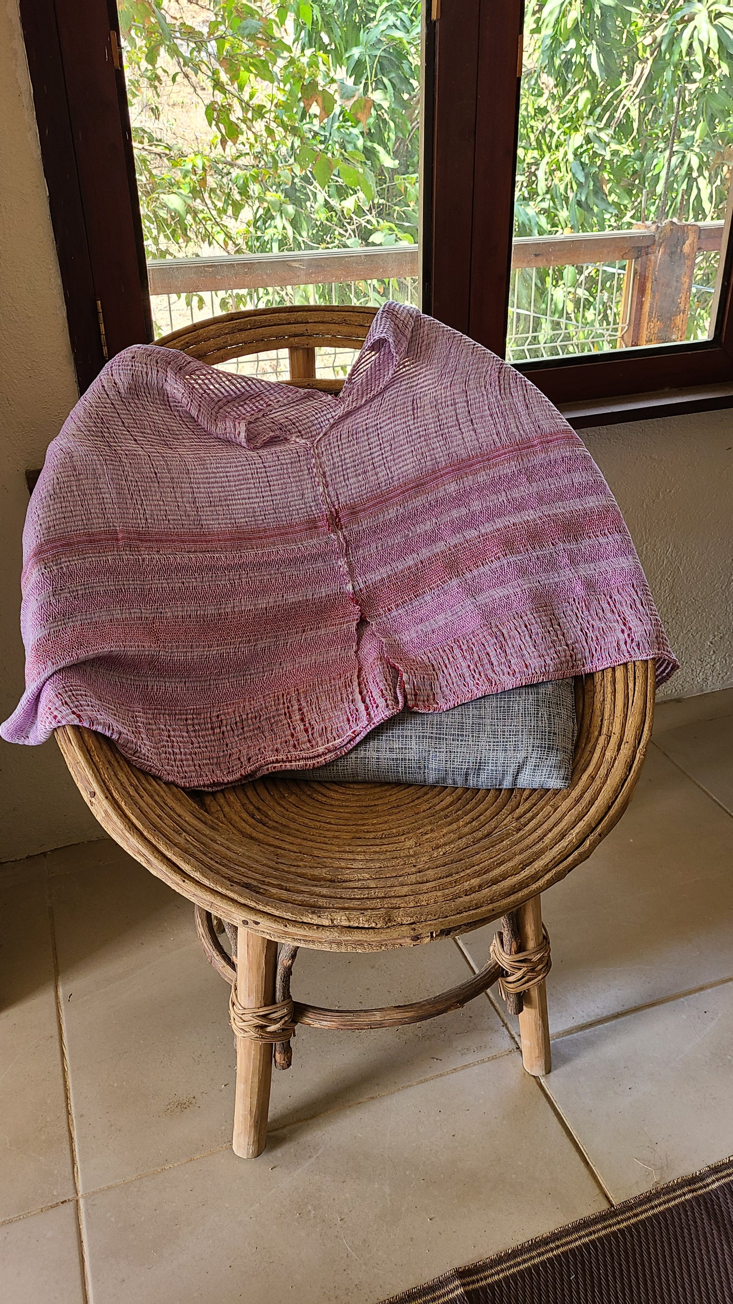 Poncho La Paloma Pink Violeta