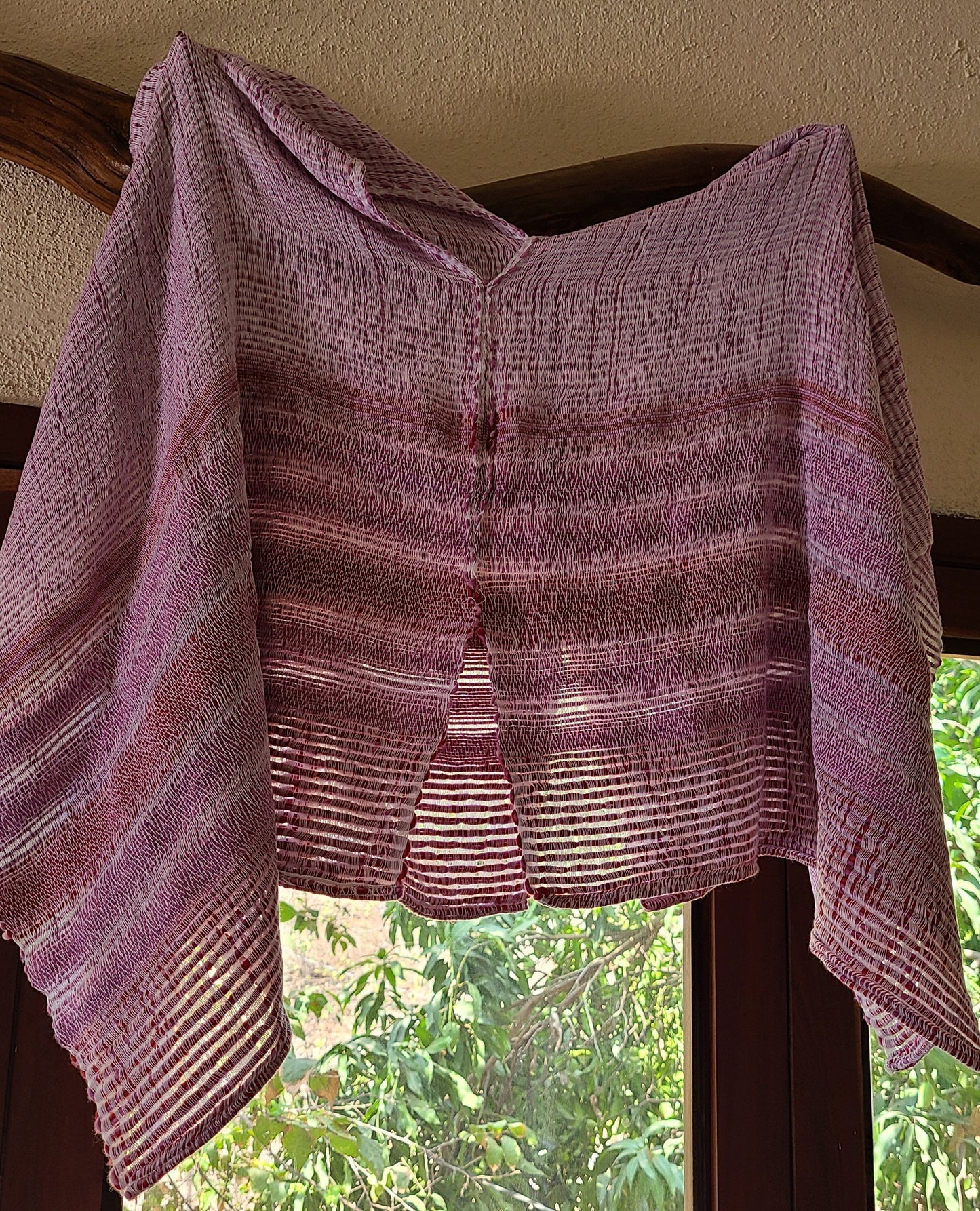 Poncho La Paloma Pink Violeta