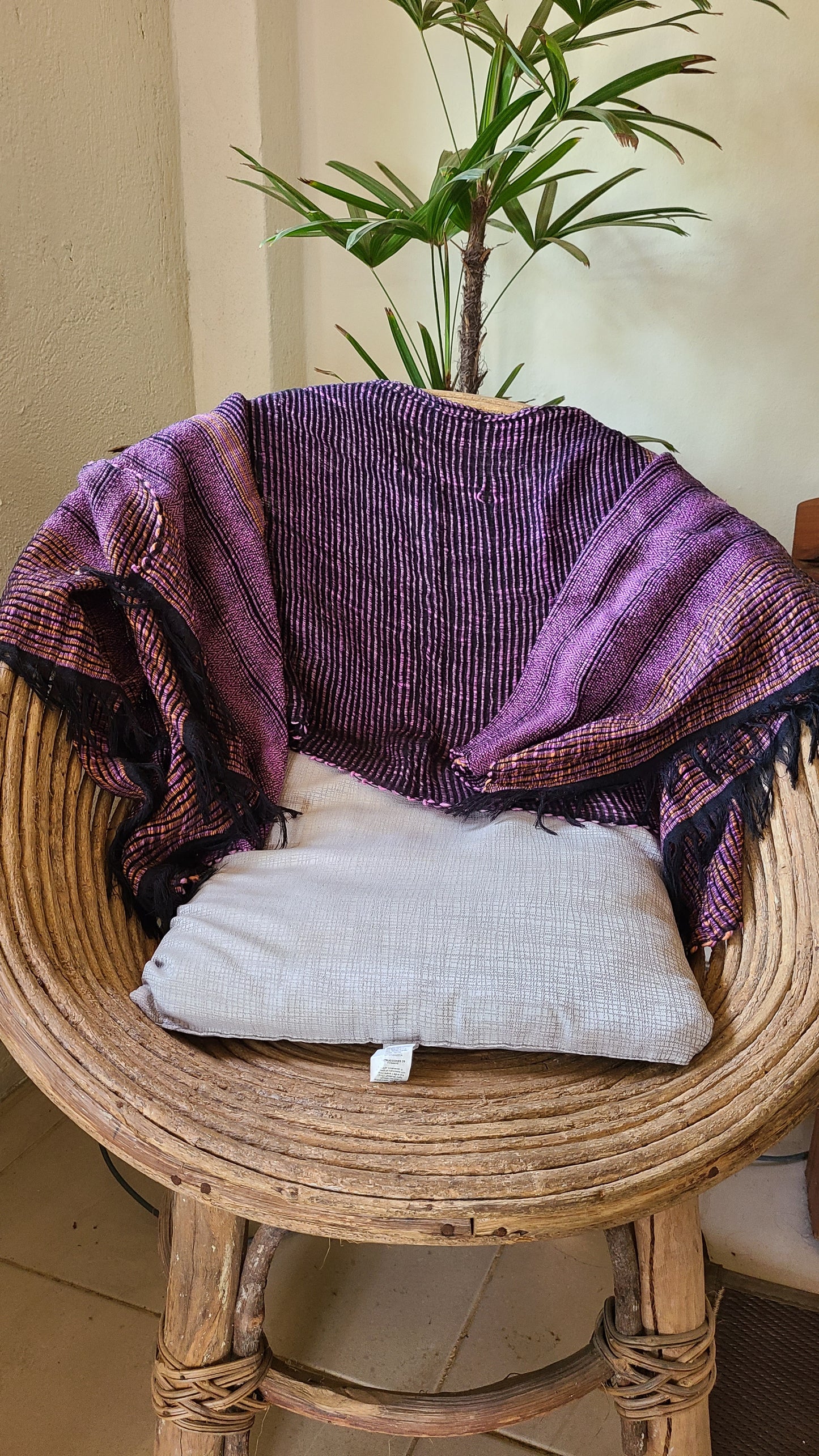Poncho La Paloma Purple