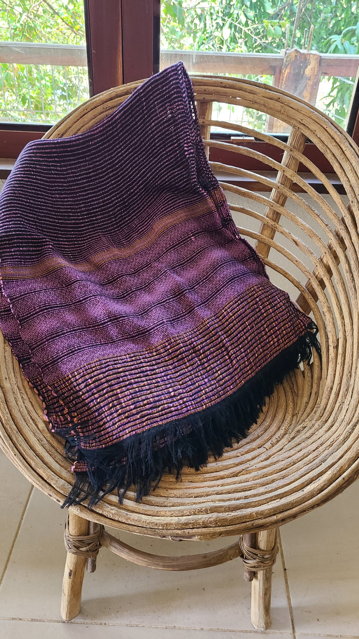 Poncho La Paloma Purple