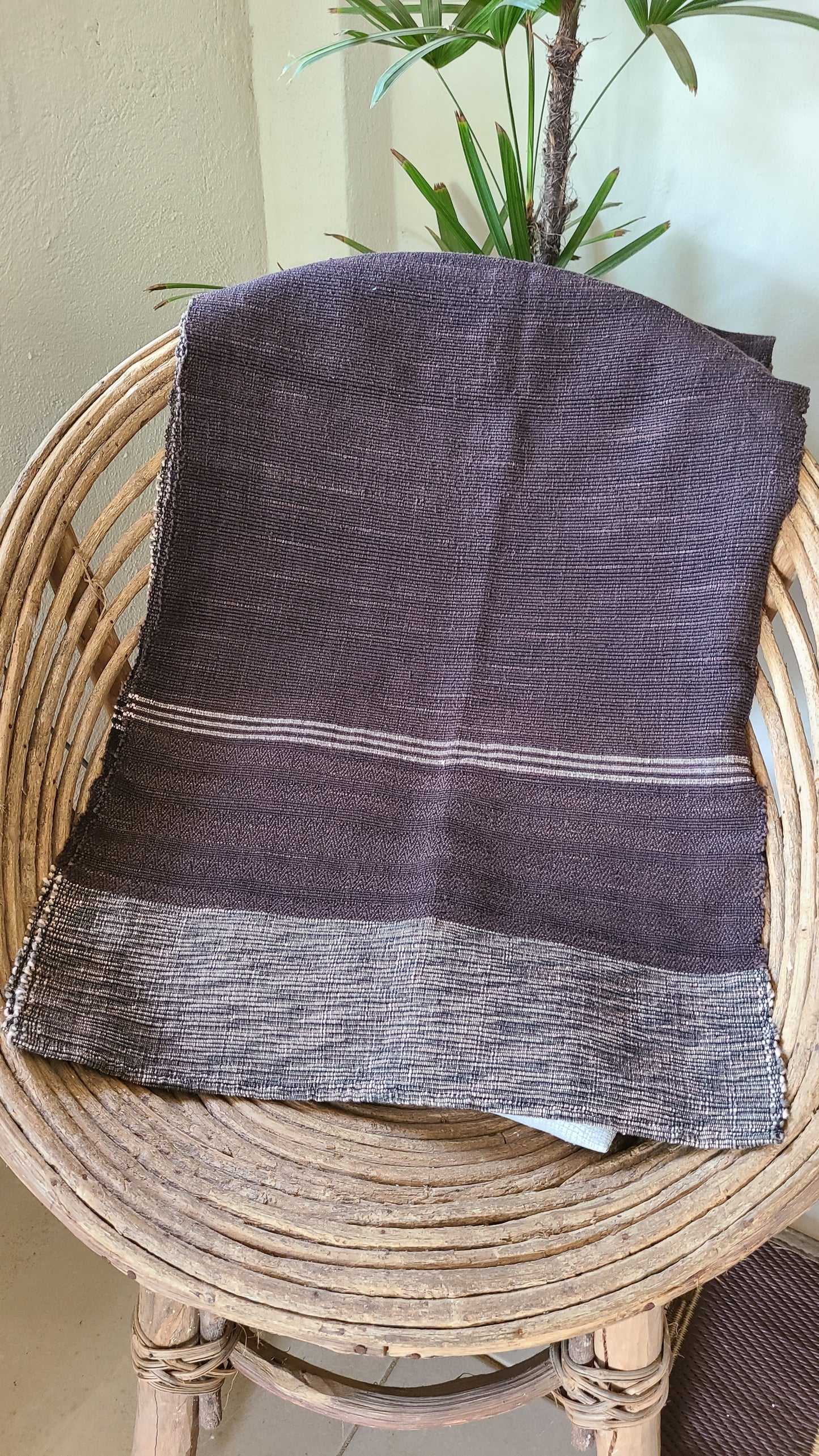 Poncho La Paloma Brown Grey