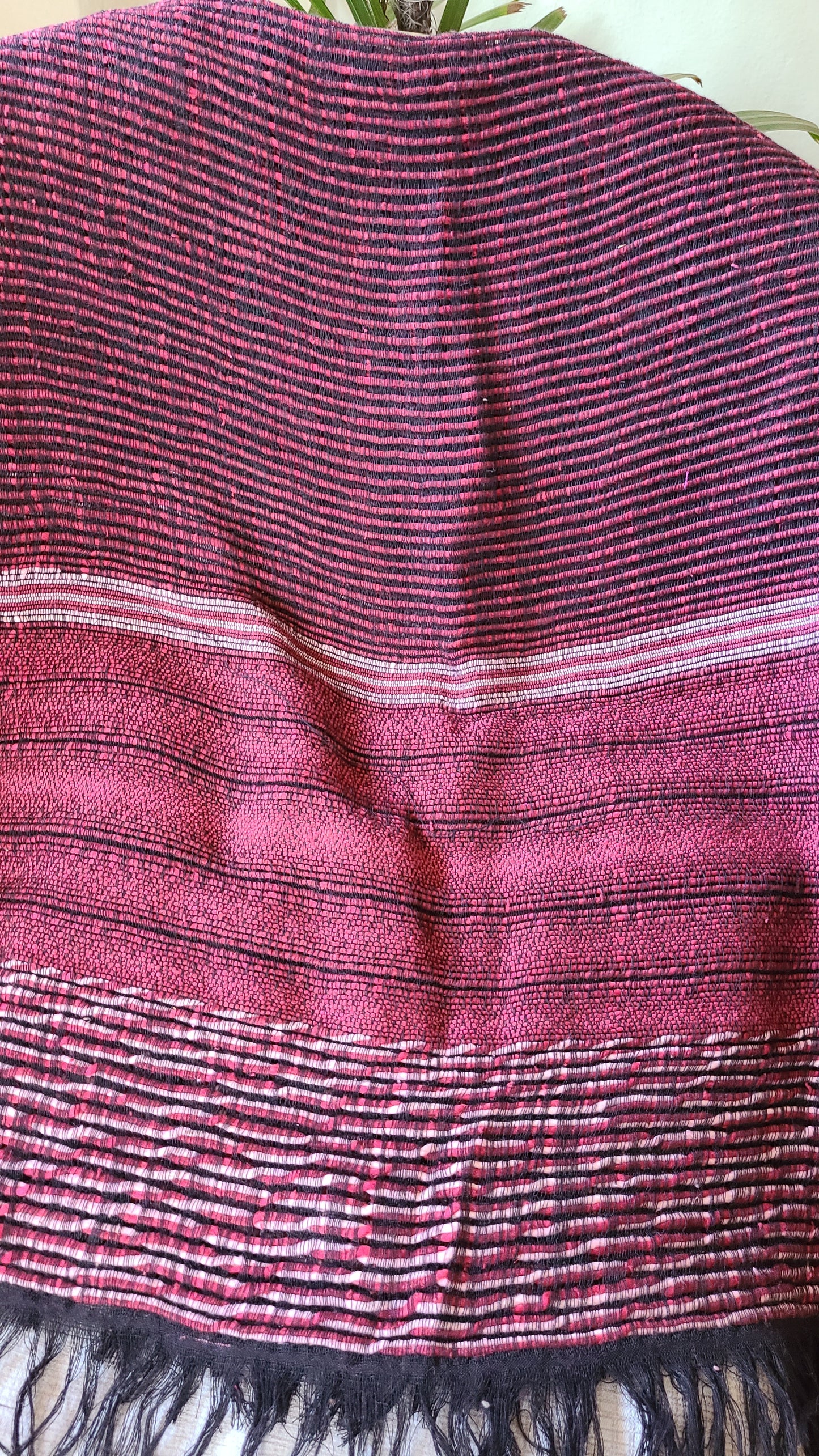 Poncho La Paloma Burgundy Violet