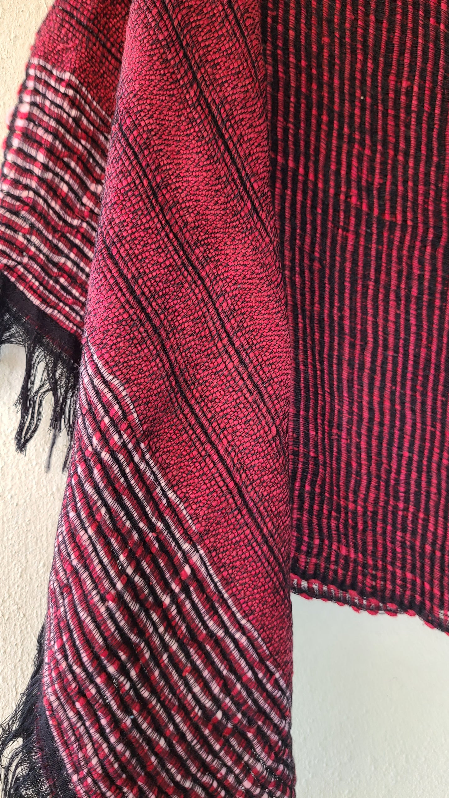 Poncho La Paloma Burgundy Violet