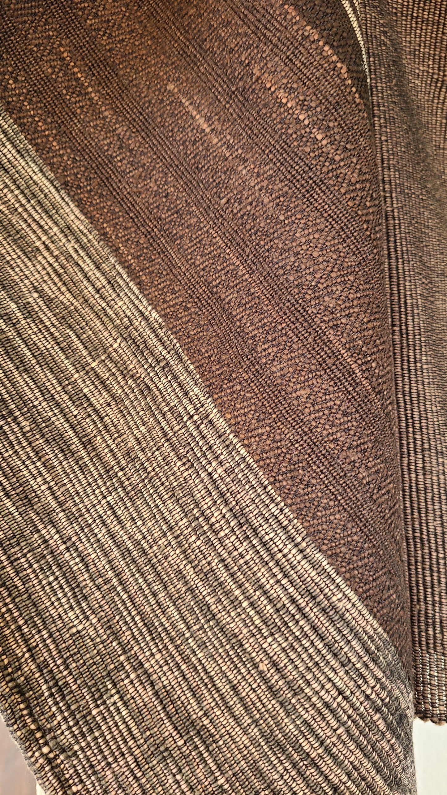 Poncho La Paloma Brown Grey