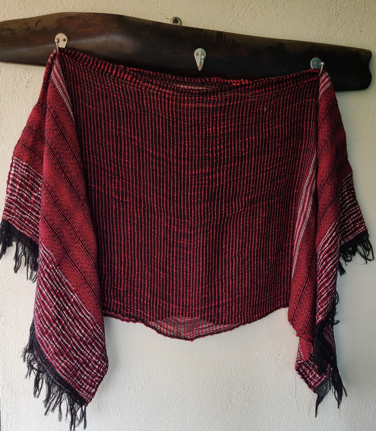 Poncho La Paloma Burgundy Violet