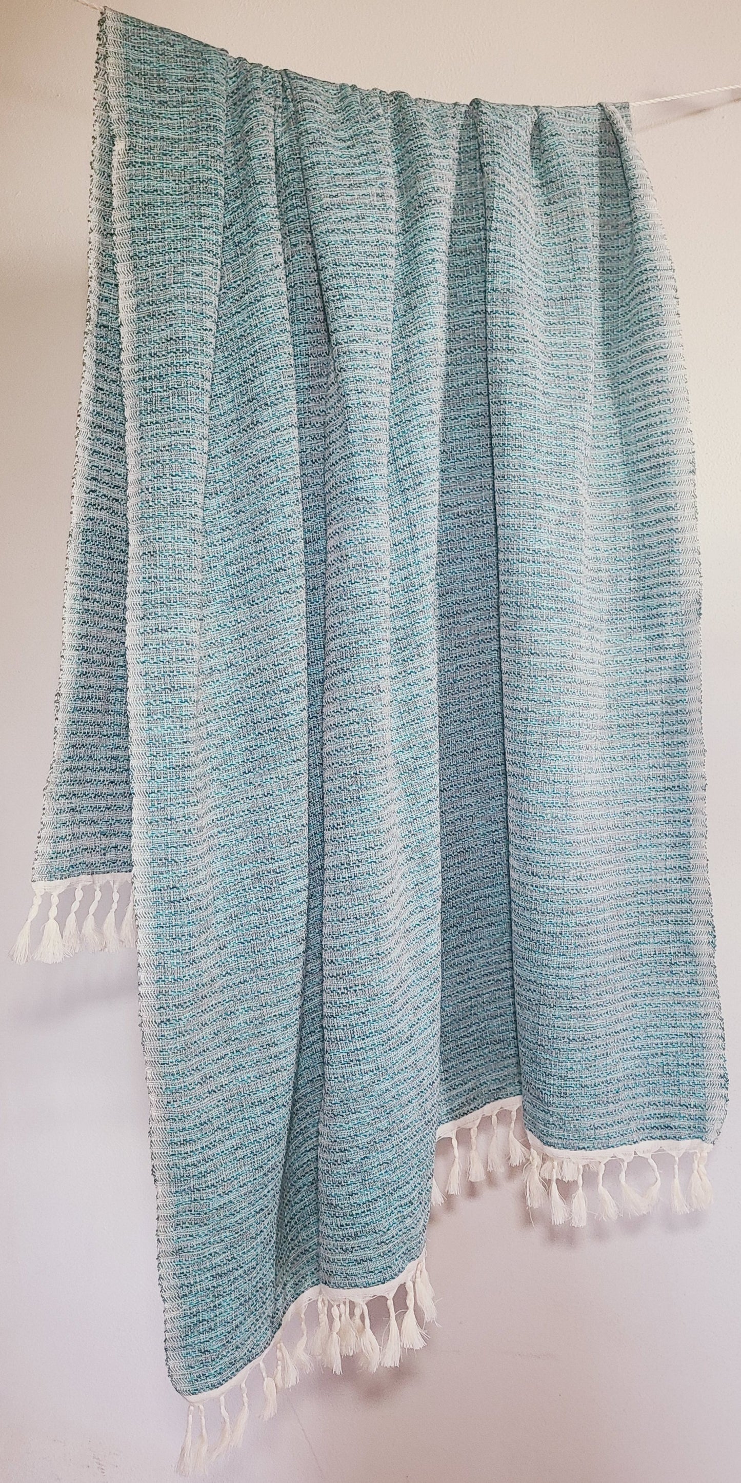 Turquoise Mix Towel Blanket