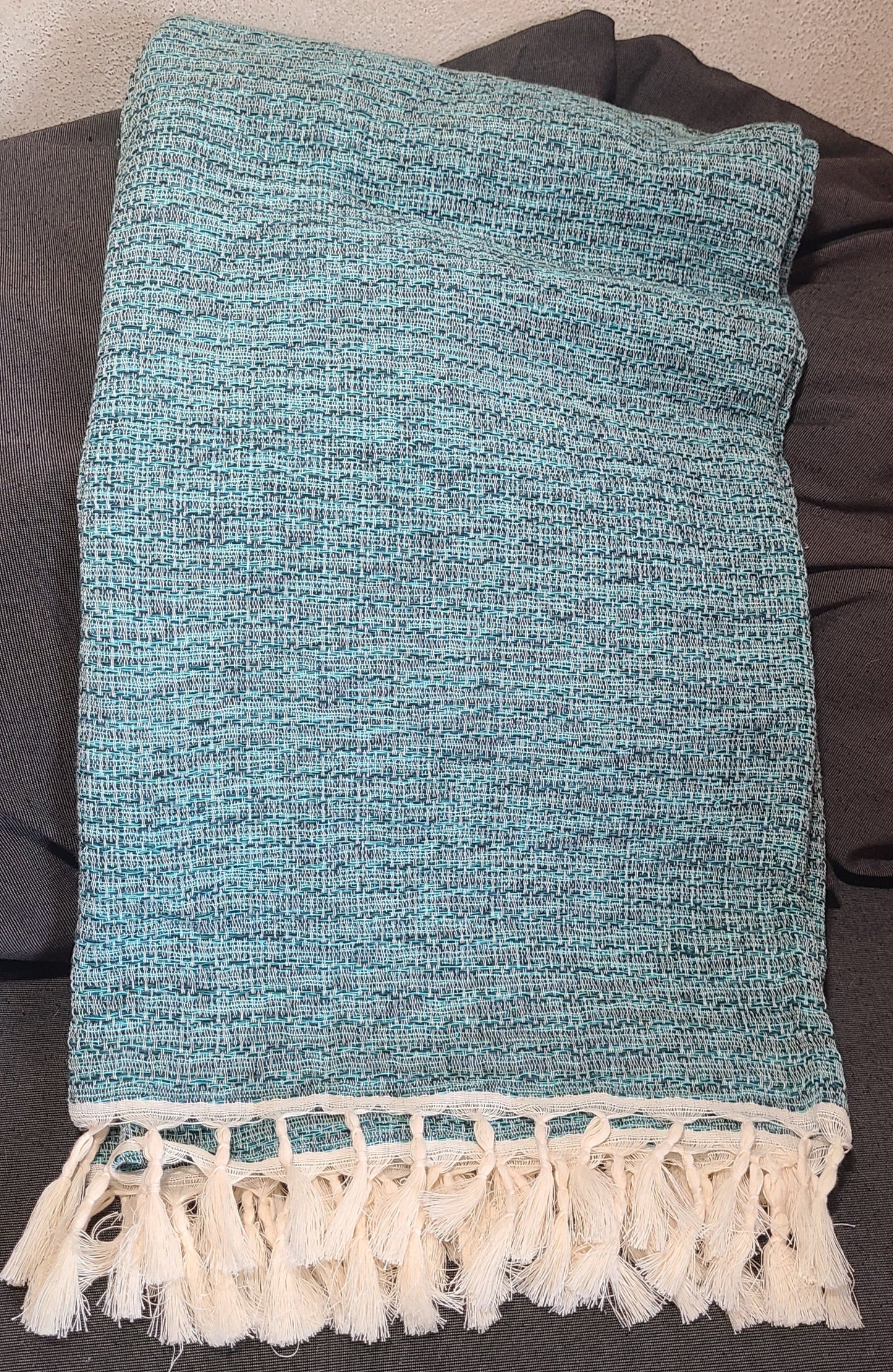 Turquoise Mix Towel Blanket