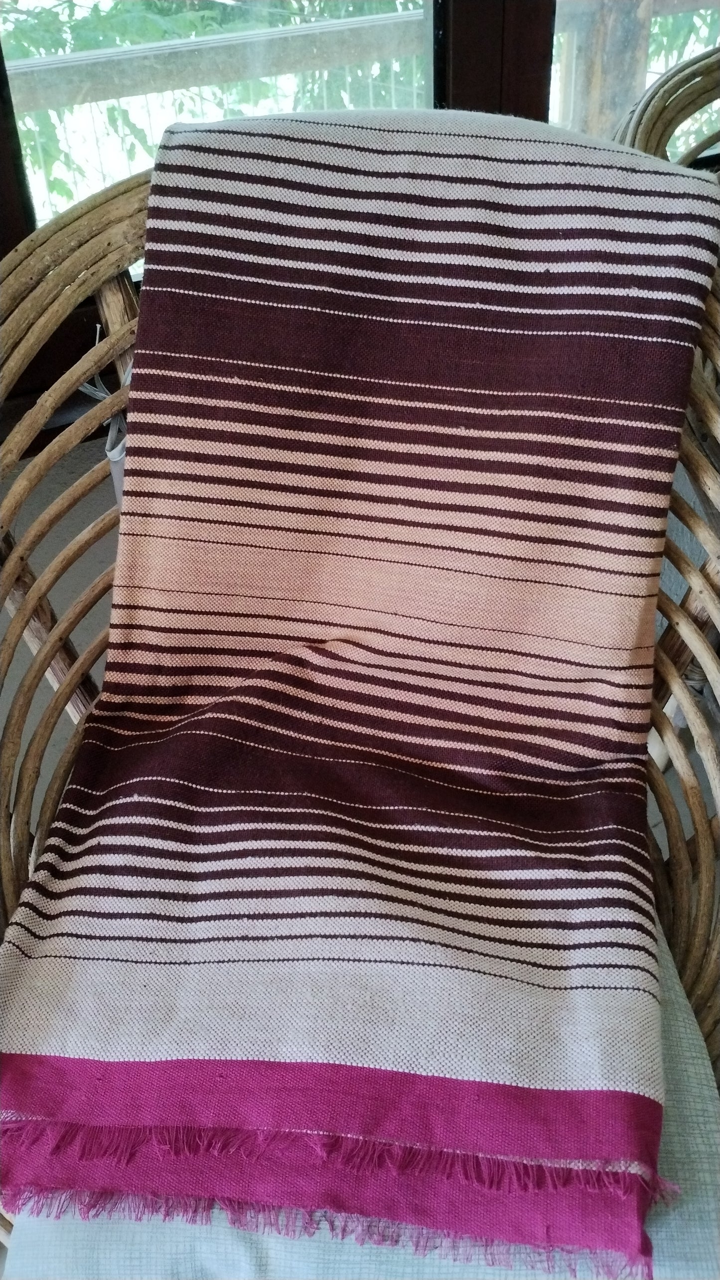 Brown Bindia Throw Blanket