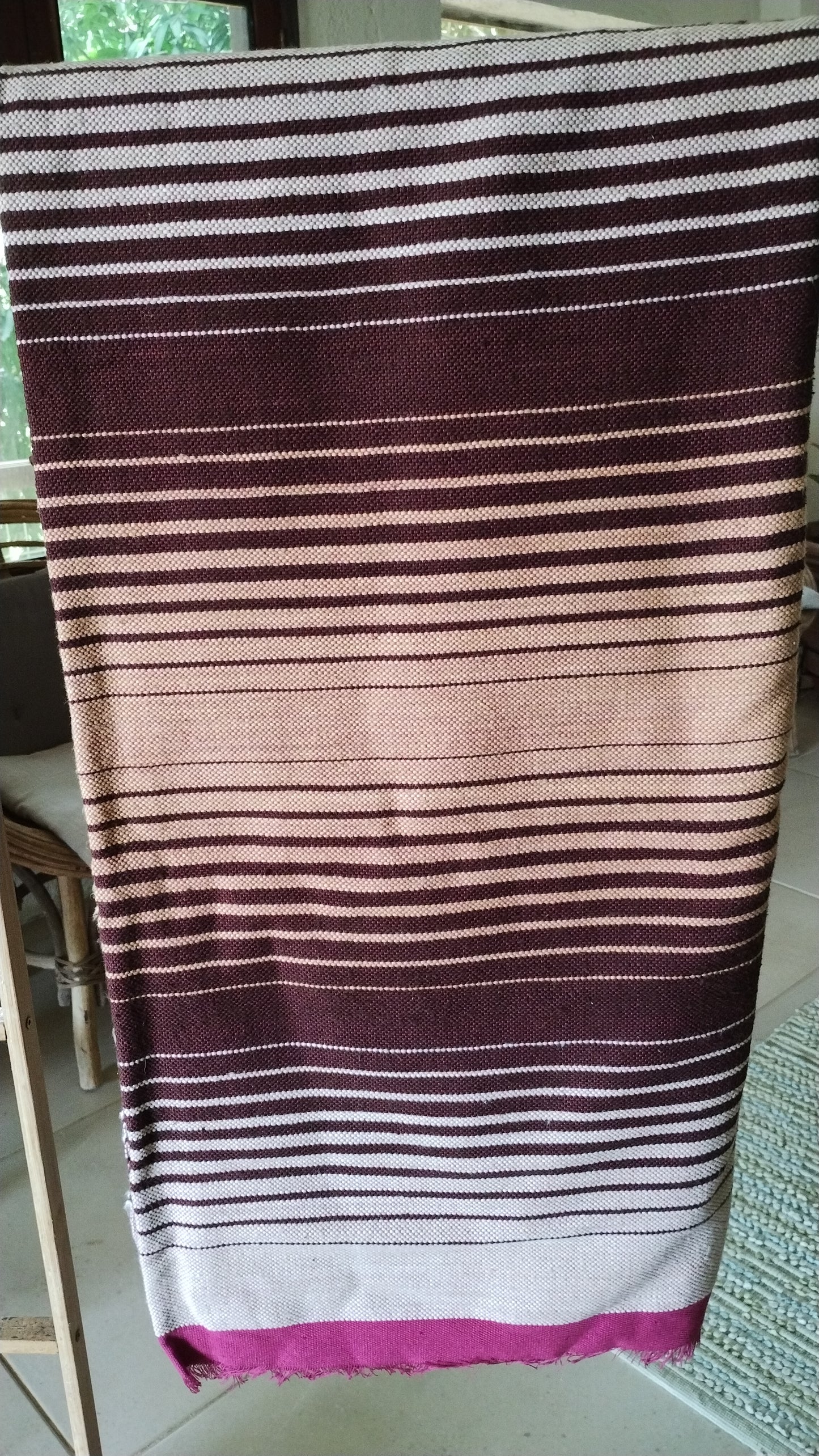 Brown Bindia Throw Blanket